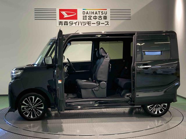 タントカスタムＲＳナビ　前席シートヒーター　パワーウィンドウ　下回り防錆済み　ターボ　４ＷＤ　アルミ　スマートキー　キーフリー　ＡＢＳ　エアバッグ（青森県）の中古車