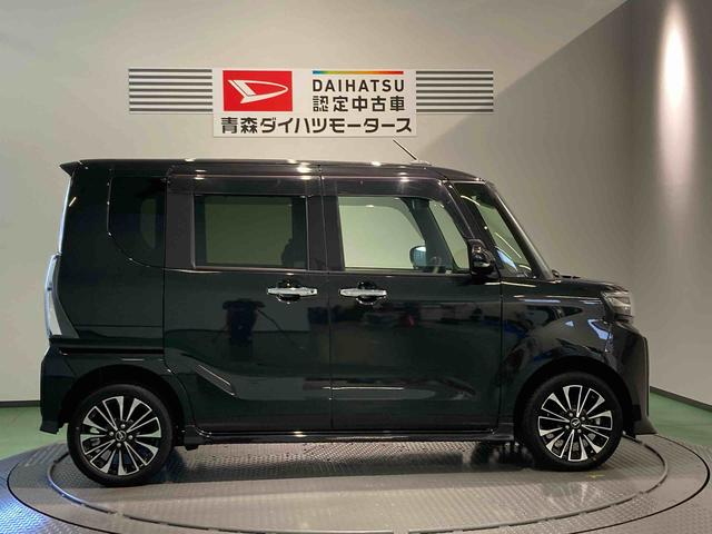 タントカスタムＲＳナビ　前席シートヒーター　パワーウィンドウ　下回り防錆済み　ターボ　４ＷＤ　アルミ　スマートキー　キーフリー　ＡＢＳ　エアバッグ（青森県）の中古車