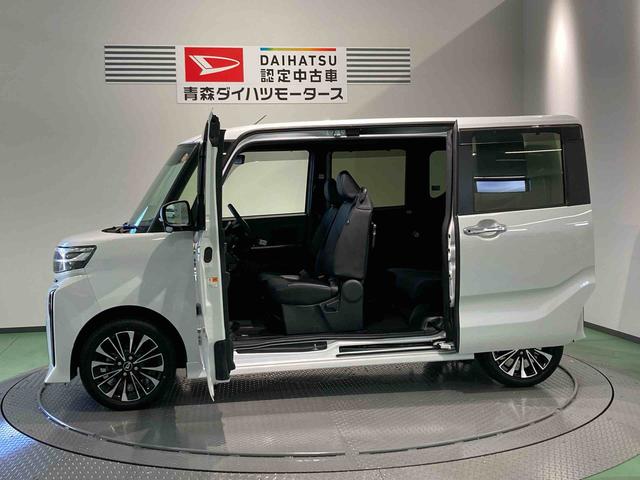 タントカスタムＲＳディスプレイオーディオ　ＥＴＣ　エンスタ　ドラレコ　下回り防錆済み　パワーウィンドウ　下回り防錆済み　ターボ　４ＷＤ　エアバッグ　オートハイビーム　スマートキ−　キーレス　ＡＢＳ　衝突軽減ブレ−キ（青森県）の中古車