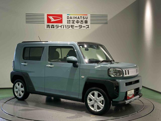 タフトＧターボ　クロムベンチャースカイフィールトップ　前席シートヒーター　下回り防錆済み　アルミ　ターボ　キーフリー　４ＷＤ　スマートキー　エアバッグ　ＡＢＳ（青森県）の中古車