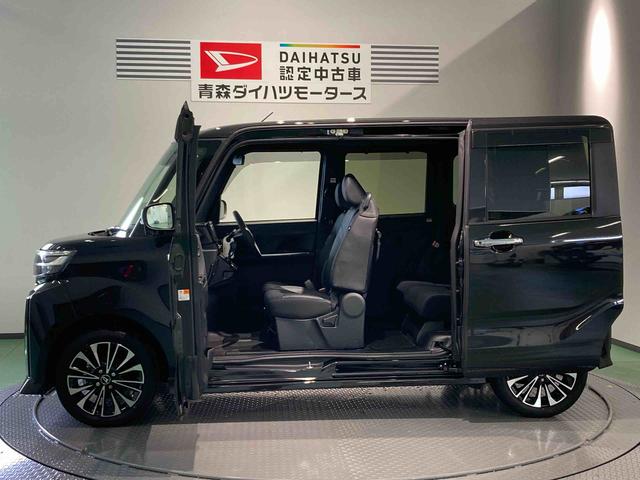 タントカスタムＲＳナビ　下回り防錆済み　前席シートヒーター　ターボ　４ＷＤ　エアバッグ　スマートキ−　アルミ　キーレス　ＡＢＳ（青森県）の中古車