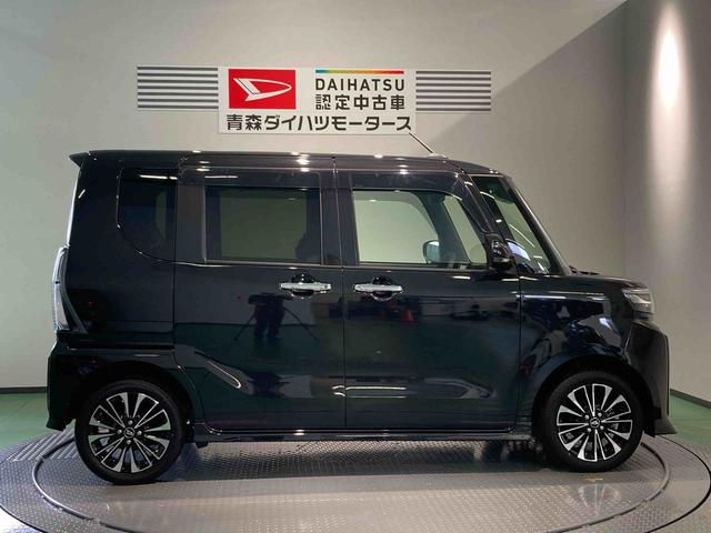 タントカスタムＲＳナビ　下回り防錆済み　前席シートヒーター　ターボ　４ＷＤ　エアバッグ　スマートキ−　アルミ　キーレス　ＡＢＳ（青森県）の中古車