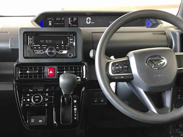タントカスタムＸ２ＷＤ　純正ＣＤ　オートエアコン／ライト　ＬＥＤヘッドライト／フォグランプ　両側電動スライドドア　前席シートヒーター　ＥＴＣ　チルトステアリング　運転席シートリフター　アップグレードパック（秋田県）の中古車