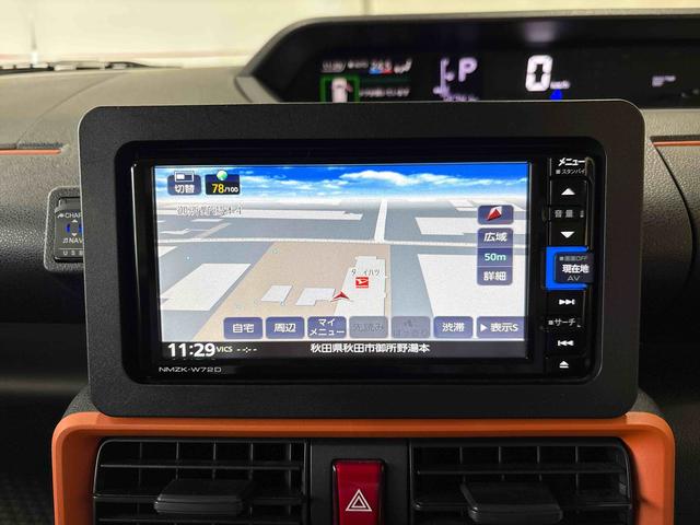 タントファンクロス純正ナビ　ＬＥＤヘッドライト／フォグランプ　オートエアコン／ライト／ハイビーム／電動ドアミラー　ドライブレコーダー　ＥＴＣ　コーナーセンサー　両側電動スライドドア　運転席・助手席シートヒーター（秋田県）の中古車