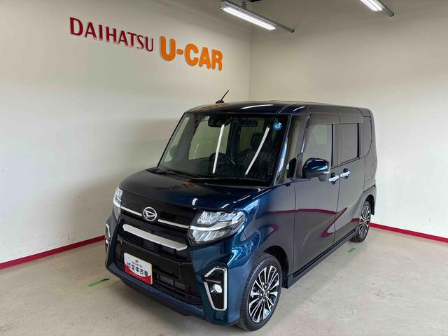 タントカスタムＲＳ４ＷＤ　ターボ　スマアシ（衝突安全防止機能）純正ナビ／ドラレコ／リモスタ　全周囲カメラ　ＴＶコントロールキット　クルーズコントロール　両側パワースライドドア　オートエアコン／ライト　ＬＥＤヘッドランプ（秋田県）の中古車