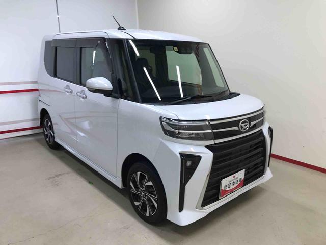 タントカスタムＸ４ＷＤ　オートエアコン／ライト　ＬＥＤヘッドライト／フォグランプ　両側電動スライドドア　運転席・助手席シートヒーター　チルトステアリング　運転席シートリフター　アップグレードパック（秋田県）の中古車