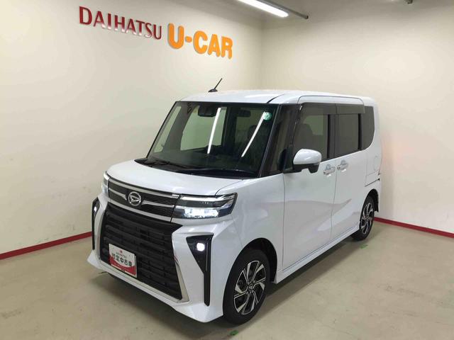 タントカスタムＸ４ＷＤ　オートエアコン／ライト　ＬＥＤヘッドライト／フォグランプ　両側電動スライドドア　運転席・助手席シートヒーター　チルトステアリング　運転席シートリフター　アップグレードパック（秋田県）の中古車