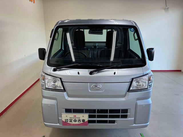 ハイゼットトラック 中古車 スタンダード　農用スペシャル電子制御式４ＷＤ　スマアシ（衝突安全防止機能）　純正ＡＭＦＭチューナー　マニュアルエアコン　オートライト　ハロゲンヘッドランプ　荷台灯　リヤ４枚リーフスプリング　デュアルエアバッグ　コーナーセンサー