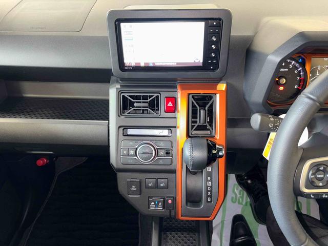 タフトＧ４ＷＤ　純正ナビ　ＬＥＤヘッドライト／フォグランプ　オートライト／エアコン／ハイビーム／電動格納ドアミラー　電動パーキングブレーキ　ドライブレコーダー　ＴＶコントロールキット　コーナーセンサー（秋田県）の中古車