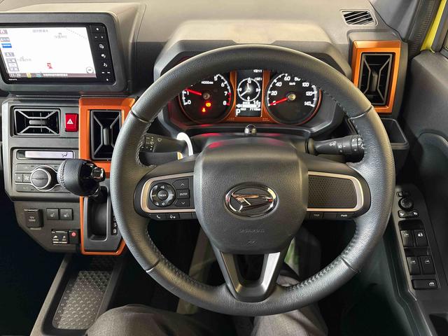 タフトＧ４ＷＤ　純正ナビ　ＬＥＤヘッドライト／フォグランプ　オートライト／エアコン／ハイビーム／電動格納ドアミラー　電動パーキングブレーキ　ドライブレコーダー　ＴＶコントロールキット　コーナーセンサー（秋田県）の中古車