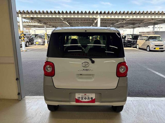 ムーヴキャンバスストライプスＧターボ４ＷＤ　オーディオレス　ＬＥＤヘッドライト／フォグランプ　オートエアコン／ライト／ハイビーム／電動ドアミラー　クルーズコントロール　電動パーキングブレーキ　両側電動スライドドア　コーナーセンサー（秋田県）の中古車