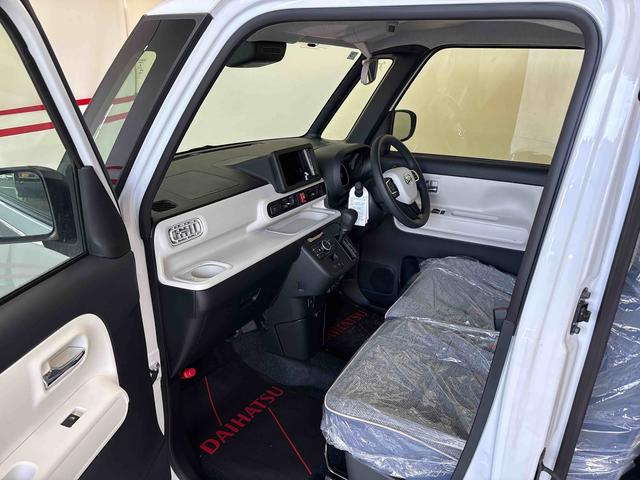 ムーヴキャンバスストライプスＧターボ４ＷＤ　オーディオレス　ＬＥＤヘッドライト／フォグランプ　オートエアコン／ライト／ハイビーム／電動ドアミラー　クルーズコントロール　電動パーキングブレーキ　両側電動スライドドア　コーナーセンサー（秋田県）の中古車