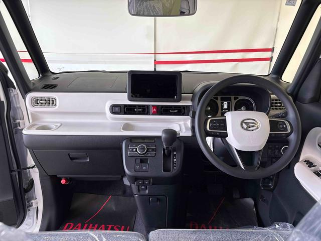 ムーヴキャンバスストライプスＧターボ４ＷＤ　オーディオレス　ＬＥＤヘッドライト／フォグランプ　オートエアコン／ライト／ハイビーム／電動ドアミラー　クルーズコントロール　電動パーキングブレーキ　両側電動スライドドア　コーナーセンサー（秋田県）の中古車