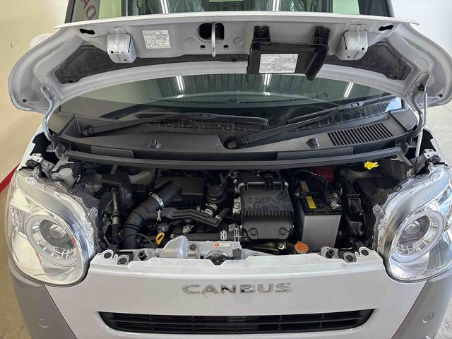 ムーヴキャンバスストライプスＧターボ４ＷＤ　オーディオレス　ＬＥＤヘッドライト／フォグランプ　オートエアコン／ライト／ハイビーム／電動ドアミラー　クルーズコントロール　電動パーキングブレーキ　両側電動スライドドア　コーナーセンサー（秋田県）の中古車