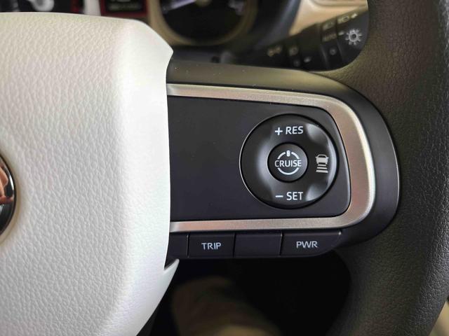 ムーヴキャンバスストライプスＧターボ４ＷＤ　オーディオレス　ＬＥＤヘッドライト／フォグランプ　オートエアコン／ライト／ハイビーム／電動ドアミラー　クルーズコントロール　電動パーキングブレーキ　両側電動スライドドア　コーナーセンサー（秋田県）の中古車