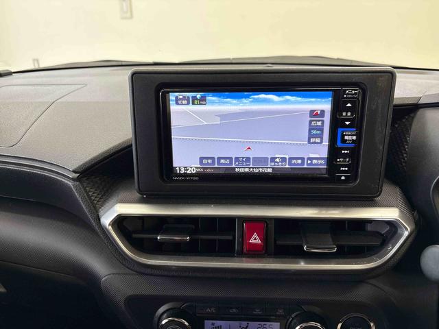 ロッキーＧ純正ナビ　クルーズコントロール　ＬＥＤヘッドライト／フォグランプ　オートエアコン／ライト／ハイビーム／電動格納ドアミラー　ＥＴＣ　ドライブレコーダー　バックフォグランプ　フロントシールドディアイサー（秋田県）の中古車