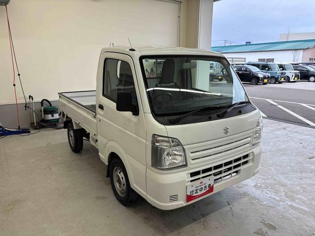 キャリイトラックＫＣエアコン・パワステパートタイム４ＷＤ　ハロゲンヘッドライト　マニュアルエアコン純正ラジオ　リヤ４枚リーフ（秋田県）の中古車
