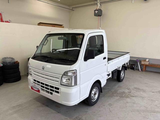 キャリイトラックＫＣエアコン・パワステパートタイム４ＷＤ　ハロゲンヘッドライト　マニュアルエアコン純正ラジオ　リヤ４枚リーフ（秋田県）の中古車