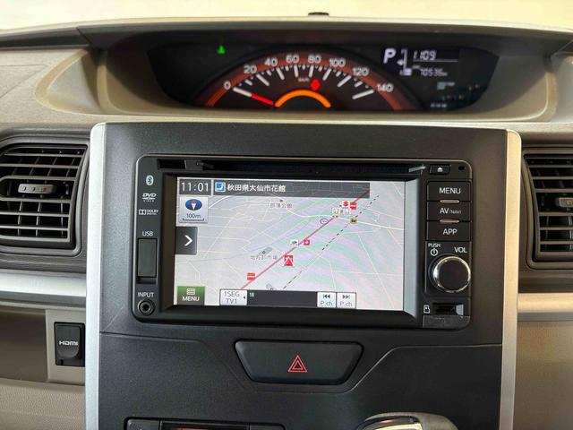 タントX SA4WD 純正ナビ ハロゲンヘッドライト バックカメラ ステアリングスイッチ オートライト 電動ドアミラー 助手席電動スライドドア ETC オートエアコン ドライブレコーダー(社外品)(秋田県)の中古車