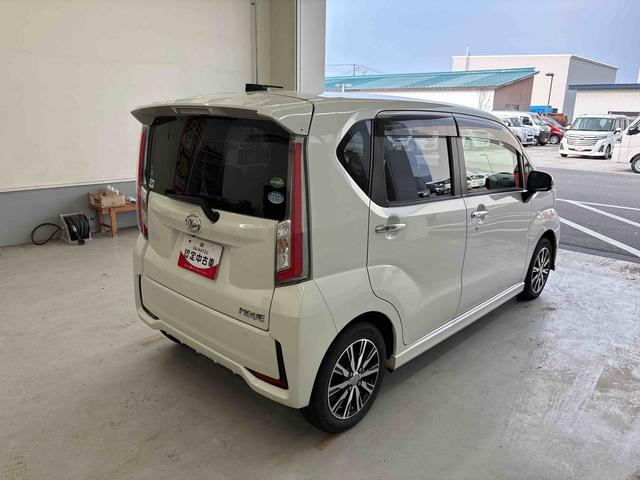 ムーヴカスタム　Ｘ　ハイパーＳＡII純正ナビ　バックカメラ　ステアリングスイッチ　ＬＥＤヘッドライト／フォグランプ　ＴＶコントロールキット　リモコンエンジンスターター　オートエアコン／ライト／電動ドアミラー　ドライブレコーダー（秋田県）の中古車