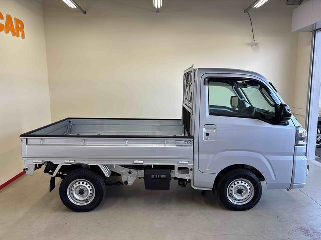 ハイゼットトラックEXT電子4WD オーディオレス LEDヘッドライト/フォグランプ オートライト/ハイビーム コーナーセンサー 電動格納ドアミラー マニュアルエアコン デフロック 荷台作業灯 ストロング防錆(秋田県)の中古車