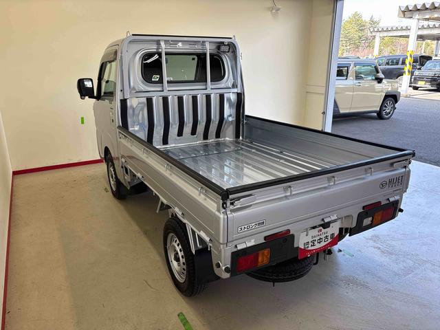 ハイゼットトラックEXT電子4WD オーディオレス LEDヘッドライト/フォグランプ オートライト/ハイビーム コーナーセンサー 電動格納ドアミラー マニュアルエアコン デフロック 荷台作業灯 ストロング防錆(秋田県)の中古車