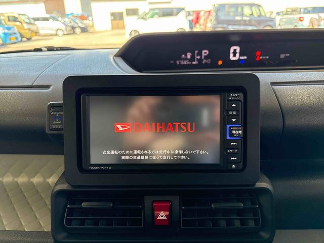 タントＬ４ＷＤ　純正ナビ　ＬＥＤヘッドライト　マニュアルエアコン　コーナーセンサー　オートライト／ハイビーム／電動ドアミラー　運転席・助手席シートヒーター　ＶＳＣ（横滑り防止機能）（秋田県）の中古車