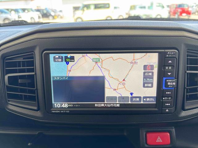 ミライースＬ　ＳＡIII４ＷＤ　純正ナビ　バックカメラ　ドライブレコーダー　キーレスエントリー　ハロゲンヘッドライト　コーナーセンサー　オートライト／ハイビーム　マニュアルエアコン　ＶＳＣ（横滑り防止機能）（秋田県）の中古車