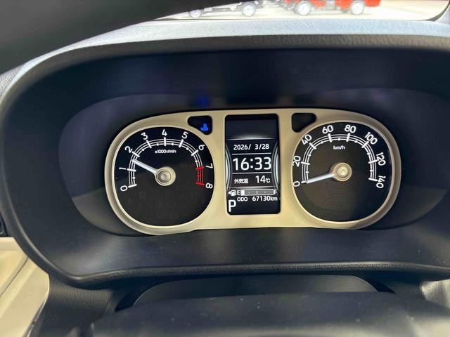 ムーヴキャンバスストライプスG IDLE非装着車4WD ディスプレーオーディオ パノラマモニターLEDヘッドライト/フォグランプ オートエアコン/ライト/ハイビーム/電動ドアミラー TVコントロールキット 電動パーキングブレーキ コーナーセンサー(秋田県)の中古車