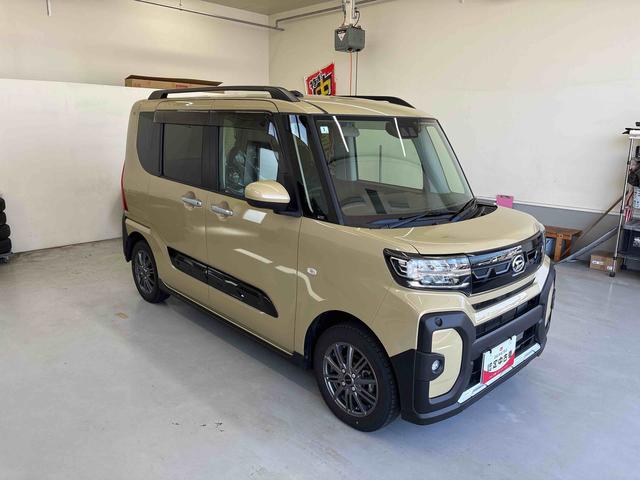 タントファンクロスターボ４ＷＤ　純正ナビ　ＬＥＤヘッドライト／フォグランプ　オートエアコン／ライト／ハイビーム／電動ドアミラー　ドライブレコーダー　ＥＴＣ　リモコンエンジンスターター　両側電動スライドドア　ＴＶコントロール（秋田県）の中古車