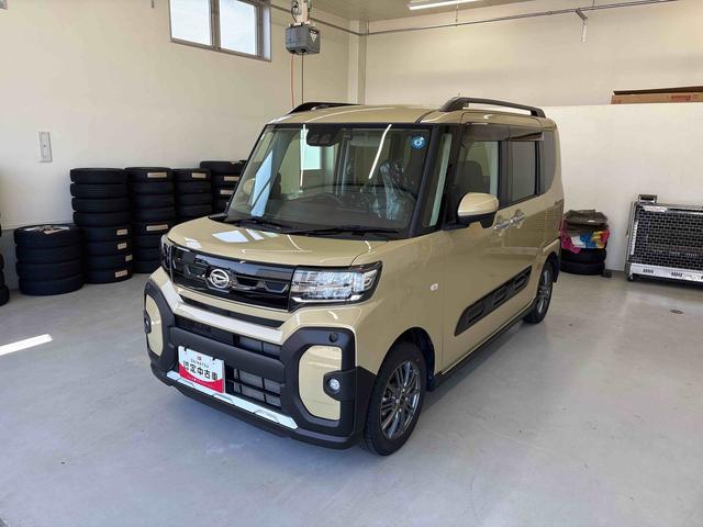 タントファンクロスターボ４ＷＤ　純正ナビ　ＬＥＤヘッドライト／フォグランプ　オートエアコン／ライト／ハイビーム／電動ドアミラー　ドライブレコーダー　ＥＴＣ　リモコンエンジンスターター　両側電動スライドドア　ＴＶコントロール（秋田県）の中古車