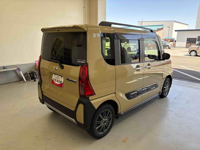 タントファンクロスターボ４ＷＤ　純正ナビ　ＬＥＤヘッドライト／フォグランプ　オートエアコン／ライト／ハイビーム／電動ドアミラー　ドライブレコーダー　ＥＴＣ　リモコンエンジンスターター　両側電動スライドドア　ＴＶコントロール（秋田県）の中古車