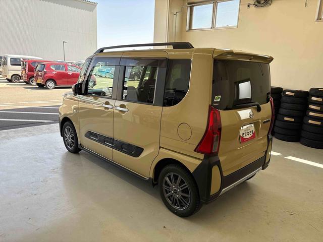 タントファンクロスターボ４ＷＤ　純正ナビ　ＬＥＤヘッドライト／フォグランプ　オートエアコン／ライト／ハイビーム／電動ドアミラー　ドライブレコーダー　ＥＴＣ　リモコンエンジンスターター　両側電動スライドドア　ＴＶコントロール（秋田県）の中古車