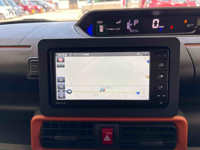 タントファンクロスターボ４ＷＤ　純正ナビ　ＬＥＤヘッドライト／フォグランプ　オートエアコン／ライト／ハイビーム／電動ドアミラー　ドライブレコーダー　ＥＴＣ　リモコンエンジンスターター　両側電動スライドドア　ＴＶコントロール（秋田県）の中古車