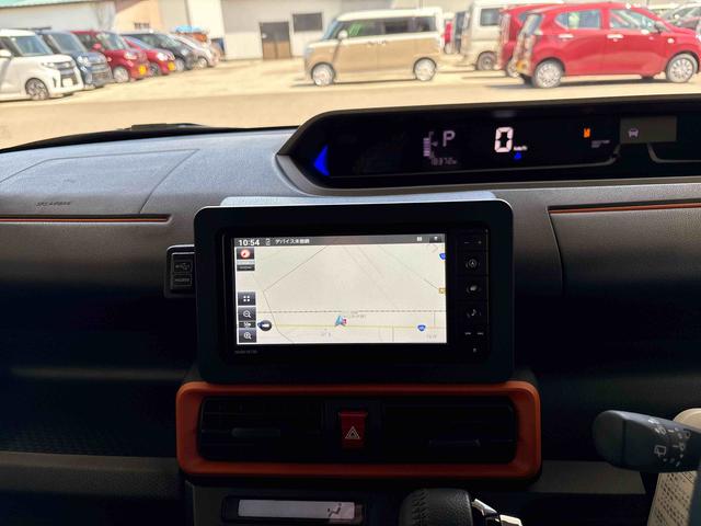 タントファンクロスターボ４ＷＤ　純正ナビ　ＬＥＤヘッドライト／フォグランプ　オートエアコン／ライト／ハイビーム／電動ドアミラー　ドライブレコーダー　ＥＴＣ　リモコンエンジンスターター　両側電動スライドドア　ＴＶコントロール（秋田県）の中古車