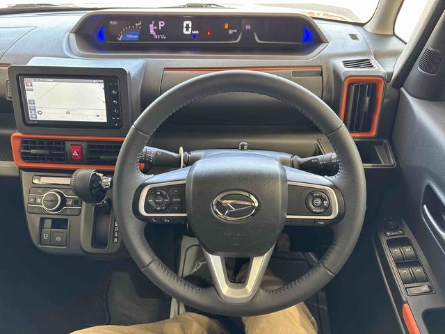 タントファンクロスターボ４ＷＤ　純正ナビ　ＬＥＤヘッドライト／フォグランプ　オートエアコン／ライト／ハイビーム／電動ドアミラー　ドライブレコーダー　ＥＴＣ　リモコンエンジンスターター　両側電動スライドドア　ＴＶコントロール（秋田県）の中古車