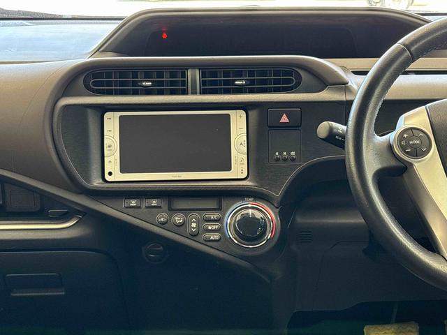 アクアＧ純正ナビ　踏み間違い防止　ハロゲンヘッドライト　ＥＴＣ　オートエアコン　純正アルミホイール　運転席シートリフター　電動格納ドアミラー　フロントシールドディアイサー　社外品ドライブレコーダー（前後）（秋田県）の中古車