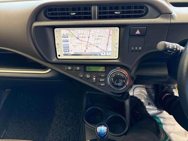 アクアＧ純正ナビ　踏み間違い防止　ハロゲンヘッドライト　ＥＴＣ　オートエアコン　純正アルミホイール　運転席シートリフター　電動格納ドアミラー　フロントシールドディアイサー　社外品ドライブレコーダー（前後）（秋田県）の中古車