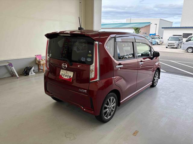 ムーヴカスタム　Ｘ　ＳＡII４ＷＤ　純正ナビ　バックカメラ　ステアリングスイッチ　社外品ドライブレコーダー／ＥＴＣ　ＬＥＤヘッドライト／フォグランプ　オートエアコン／ライト／電動ドアミラー　ＴＶコントロールキット（秋田県）の中古車