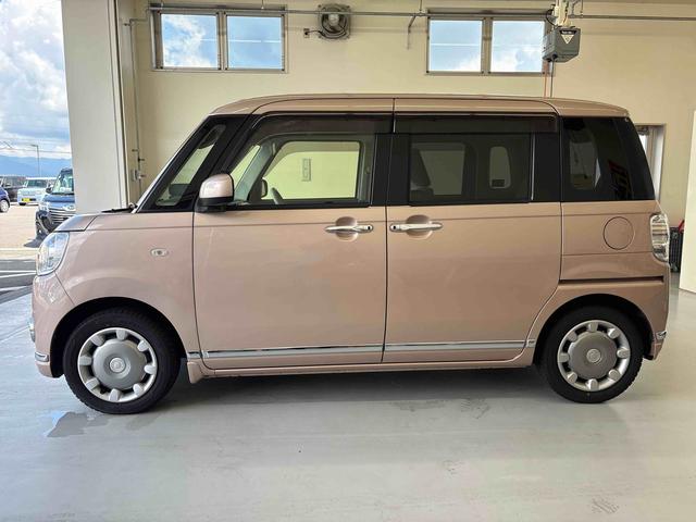 ムーヴキャンバスＧメイクアップ　ＳＡIII４ＷＤ　純正ナビ　パノラマモニター　ドライブレコーダー　ＥＴＣ　ＬＥＤヘッドライト／フォグランプ　オートエアコン／ライト／ハイビーム／電動ドアミラー　リモコンエンジンスターター　両側電動スライドドア（秋田県）の中古車