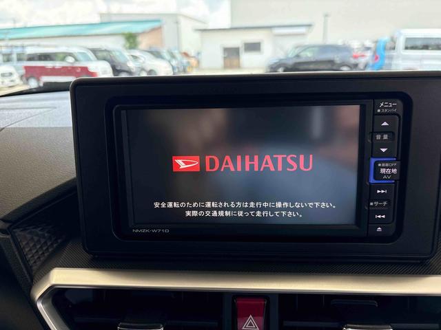 ロッキーG4WD 純正ナビ パノラマモニター LEDヘッドライト/フォグランプ オートエアコン/ライト/電動ドアミラー/ハイビーム 両側シートヒーター ドライブレコーダー バックフォグランプ コーナーセンサー(秋田県)の中古車