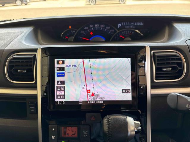 タントカスタムＲＳ　トップエディションＶＳ　ＳＡIII４ＷＤ　純正ナビ　パノラマモニター　ＬＥＤヘッドライト／フォグランプ　オートエアコン／ライト／電動ドアミラー／ハイビーム　運転席シートヒーター　両側電動スライドドア　ステアリングスイッチ（秋田県）の中古車