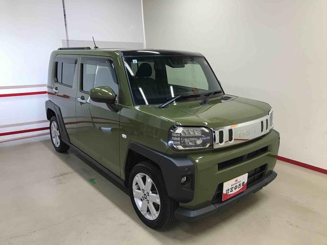 タフトＧ４ＷＤ　純正ナビ　オートエアコン／ライト　ＬＥＤヘッドライト／フォグランプ　運転席・助手席シートヒーター　ドライブレコーダー　チルトステアリング　運転席シートリフター　アップグレードパック（秋田県）の中古車