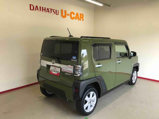 タフトＧ４ＷＤ　純正ナビ　オートエアコン／ライト　ＬＥＤヘッドライト／フォグランプ　運転席・助手席シートヒーター　ドライブレコーダー　チルトステアリング　運転席シートリフター　アップグレードパック（秋田県）の中古車