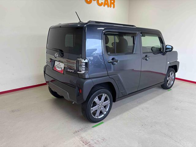 タフトGターボ クロムベンチャー4WD ディスプレイオーディオ LEDヘッドライト/フォグランプ オートエアコン/ライト/ハイビーム/電動ドアミラー 電動パーキングブレーキ クルーズコントロール 運転席・助手席シートヒーター(秋田県)の中古車