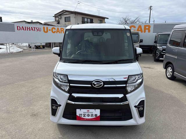 タントカスタムＸスタイルセレクション４ＷＤ　純正ナビ　ドライブレコーダー　ＬＥＤヘッドランプ／フォグランプ　オートエアコン／ライト／ハイビーム／電動格納ドアミラー　コーナーセンサー　両側電動スライドドア　運転席・助手席シートヒーター（秋田県）の中古車