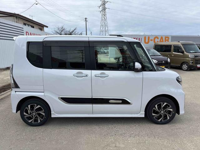 タントカスタムＸスタイルセレクション４ＷＤ　純正ナビ　ドライブレコーダー　ＬＥＤヘッドランプ／フォグランプ　オートエアコン／ライト／ハイビーム／電動格納ドアミラー　コーナーセンサー　両側電動スライドドア　運転席・助手席シートヒーター（秋田県）の中古車