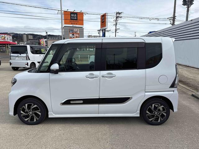 タントカスタムＸスタイルセレクション４ＷＤ　純正ナビ　ドライブレコーダー　ＬＥＤヘッドランプ／フォグランプ　オートエアコン／ライト／ハイビーム／電動格納ドアミラー　コーナーセンサー　両側電動スライドドア　運転席・助手席シートヒーター（秋田県）の中古車