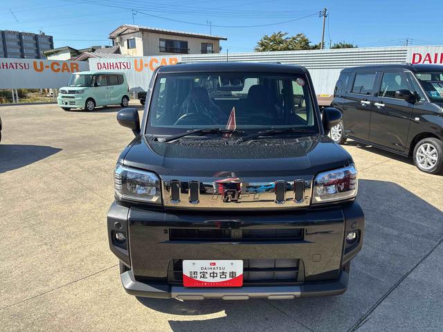 タフト 中古車 Ｇ　ダーククロムベンチャー２ＷＤ　スマアシ（衝突安全防止機能）　純正ディスプレイオーディオ　バックカメラ　クルーズコントロール　ＥＴＣ　オートエアコン／ライト　ＬＥＤヘッド／フォグランプ　チルトステアリング　シートリフター