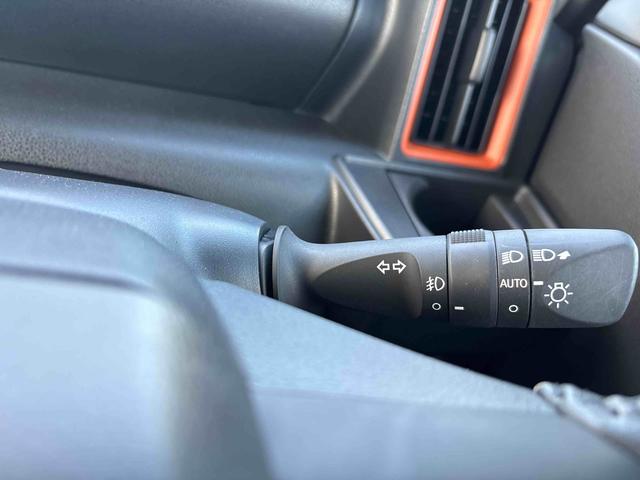 タントファンクロスターボ4WD ディスプレイオーディオ LEDヘッドランプ/フォグランプ オートエアコン/ライト/ハイビーム/電動格納ドアミラー 両側電動スライドドア 運転席・助手席シートヒーター 電動パーキングブレーキ(秋田県)の中古車